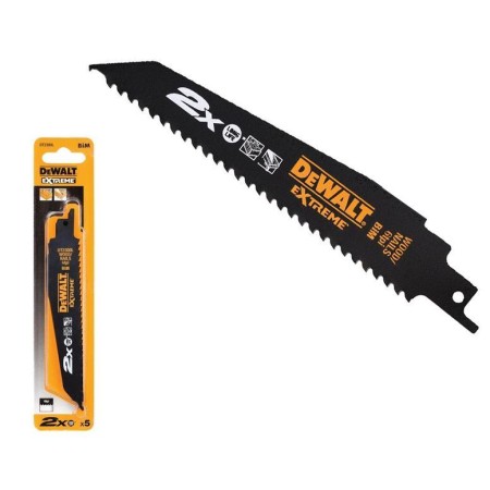 DEWALT BRZESZCZOT DO PIŁY SZABLASTEJ 305x4,2mm DREWNO Z GWOŹDZIAM EXTREME /5szt.