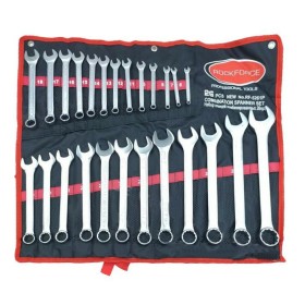 ROCKFORCE ZESTAW KLUCZY  PŁ-OCZ. 25szt. (6-36mm)