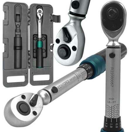 ROCKFORCE KLUCZ DYN.  1/4"  1-25Nm