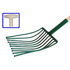KARD WIDŁY DO ZIEMNIAKÓW 10-ZĘBÓW Z TRZONKIEM TYPU "T" 100cm