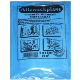 FOLIA 4 x 5m BUDOWLANA NIEBIESKA EXTRA HERMES