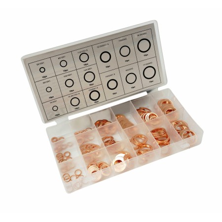 PODKŁADKI MIEDZIANE 150 szt. /SILVER