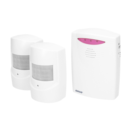 ORNO CZUJNIK X 2 Z SYGNAL. BEZPRZEW IP44 120M