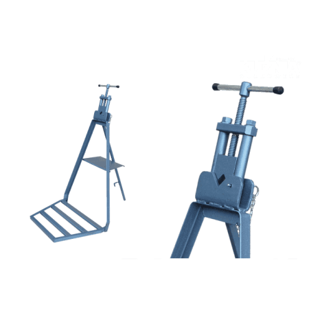 KUŹNIA IMADŁO HYDRAULICZNE DO RUR ZE STOJAKIEM