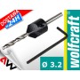 WOLFCRAFT NAWIERTAK 3,2mm Z FAZOWNIKIEM 12mm