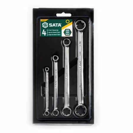 SATA KLUCZ OCZKOWY E-TORX 4szt. DWUSTRONNY