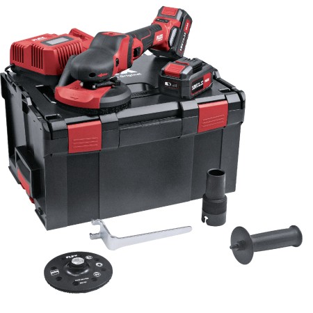 FLEX SE 125 18,0-EC/5,0  Akumulatorowy SUPRAFLEX 18,0 V - 2 X AKU, ŁADOWARKA, WALIZKA