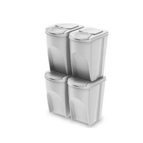 KEDEN KOSZ NA ŚMIECI SORTIBOX - POPIELATY
