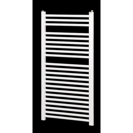 Grzejnik łazienkowy Luxor PRIMA S 800x500 biały prosty 700W podłączenie dolne