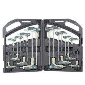 ROCKFORCE IMBUS KULA / TORX Z RĘKOJEŚCIĄ kpl.16el.