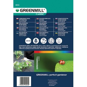 GREENMILL AGROWŁÓKNINA 1,6 x 5m  50g/m2  ANTYCHWASTOWA CZARNA