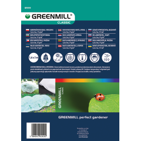 GREENMILL AGROWŁÓKNINA 1,6 x 5m  17g/m2  WIOSENNA BIAŁA