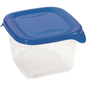 CURVER POJEMNIK NA ŻYWNOŚĆ "FRESH&GO" KWADRATOWY 1,2L   /NIEBIESKI/ TRANSPARENTNY