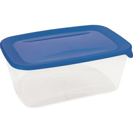 CURVER POJEMNIK NA ŻYWNOŚĆ "FRESH&GO" PROSTOKĄTNY 1L   /NIEBIESKI/ TRANSPARENTNY