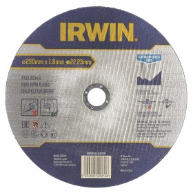 IRWIN TARCZA DO CIĘCIA METALU/STALI NIERDZEWNEJ PŁASKA 230mm x 1,8mm x 22,23mm