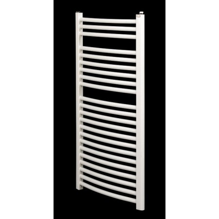 Grzejnik łazienkowy Luxor LUX-PRIMA 600x400 biały łukowy 460W podłączenie dolne