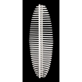 Grzejnik łazienkowy KOKOS-LUX 1000x600 mm 1130W podłączenie dolne gięty biały