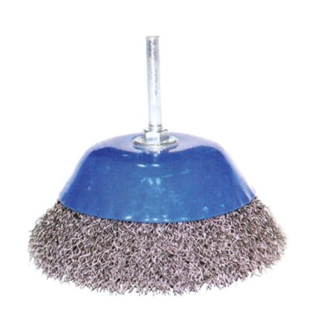 SZCZOTKA DRUCIANA DOCZOŁOWA Z TRZPIENIEM 70 mm SR-D070