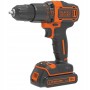 BLACK+DECKER ZESTAW 18V WKRĘTARKA + ZAKRĘTARKA 1x1,5Ah + TORBA