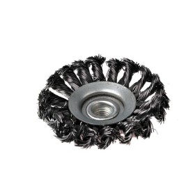 SZCZOTKA STOŻKOWA SKRĘCANA 100mm GWINT M14