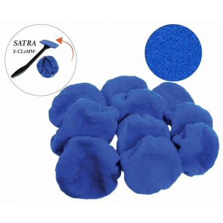 SATRA ŚCIERECZKI Z MIKROFIBRY 10szt. DO SZCZOTKI S-CL2MW