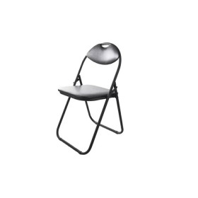 MASTER PARTY KRZESŁO DOMINO SKŁADANE CZARNE