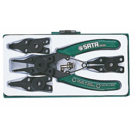 SATA ZESTAW SZCZYPIEC SEGERA WYMIENNE KOŃCÓWKI 5el.