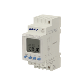 ORNO PROGRAMATOR ELEKTRONICZNY NA SZYNĘ DIN