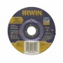 IRWIN TARCZA DO SZLIFOWANIA METALU/STALI NIERDZEWNEJ WYPUKŁA 125mm x 6,0mm x 22,23mm