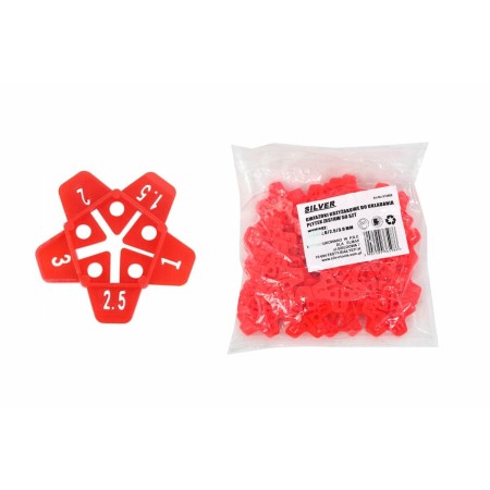 GWIAZDKI DYSTANSOWE DO GLAZURY 50szt. / SILVER