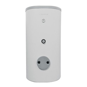 Biawar zasobnik CWU MEGA 125 L z wężownicą – stojący, boczne podłączenie