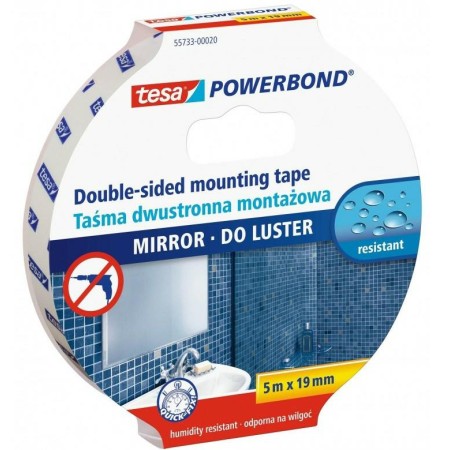 TESA TAŚMA DWUSTRONNA POWERBOND 5m x 19mm DO LUSTER