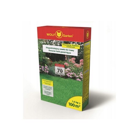 WOLF GARTEN NAWÓZ DŁUGODZIAŁAJĄCY DO TRAWY DO 70 DNI 100 M2 LD-A 100