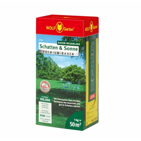 WOLF GARTEN TRAWA PREMIUM CIEŃ I SŁOŃCE SP 50m2