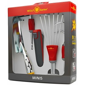 WOLF GARTEN ZESTAW NARZĘDZI OGRODNICZYCH MINI  P 262 LU-Z/LA-M/LD-M/LN-M/ZM 015