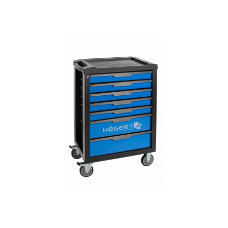 HOGERT SZAFKA WARSZTATOWA 7 SZUFLAD Z BLOKADĄ OTWARCIA SZUFLAD