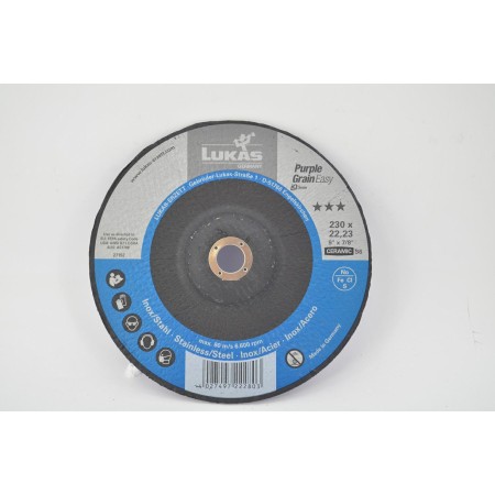 LUKAS ŚCIERNICA TALERZOWA 230mm P36 PURPLE GRAIN