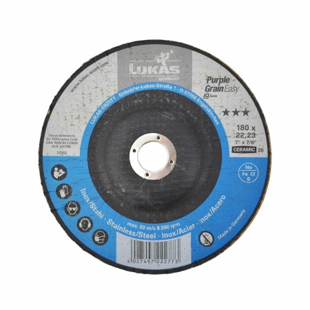 LUKAS ŚCIERNICA TALERZOWA 180mm P36 PURPLE GRAIN
