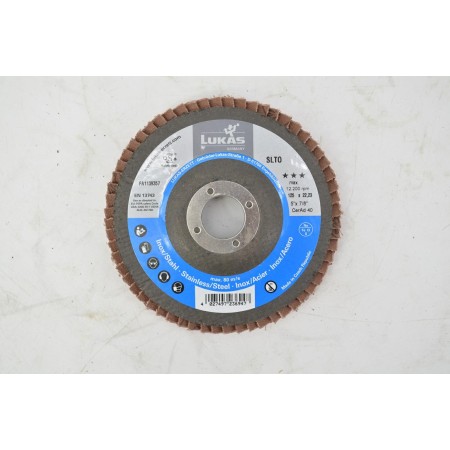 LUKAS ŚCIERNICA LISTKOWA 125mm P 40 SLTR CERAMICZNA