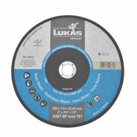 LUKAS TARCZA DO METALU 230mm x 1,9mm A46T-BF INOX