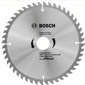 Tarcza pilarska Eco for Wood 190x30 mm – precyzyjne i niezawodne cięcie drewna 48 zębów ATB