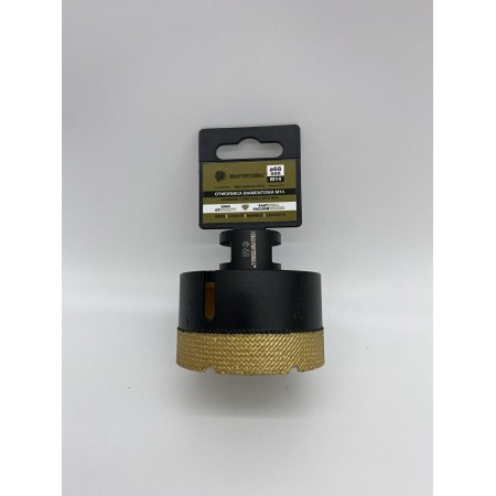 KORONA DIAMENTOWA M14  68mm WIERCENIE NA SUCHO /INDIAN PROFESSIONAL