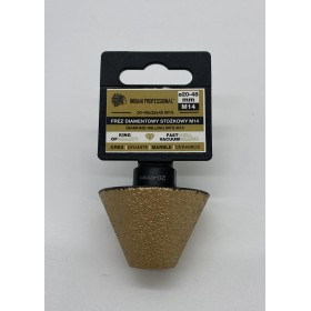 FREZ DIAMENTOWY STOŻKOWY M14 20-48mm /INDIAN PROFESSIONAL