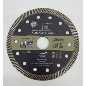 TARCZA DIAMENTOWA 125mm x 1,1mm x 22,2mm SUPER SLIM CUT  /INDIAN PROFESSIONAL