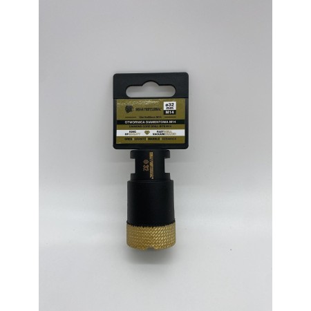 KORONA DIAMENTOWA M14  32mm WIERCENIE NA SUCHO /INDIAN PROFESSIONAL