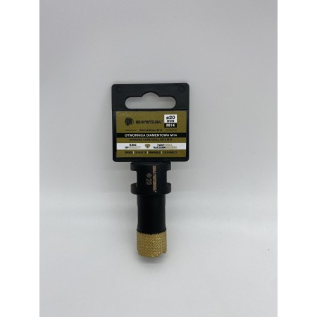 KORONA DIAMENTOWA M14  20mm WIERCENIE NA SUCHO /INDIAN PROFESSIONAL