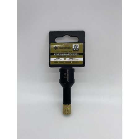 KORONA DIAMENTOWA M14  12mm WIERCENIE NA SUCHO /INDIAN PROFESSIONAL