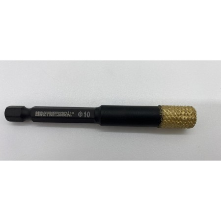 KORONA DIAMENTOWA HEX  10mm  WIERCENIE NA SUCHO /INDIAN PROFESSIONAL