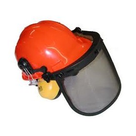 KASK OCHRONNY Z OCHONNIKAMI SŁUCHU