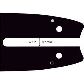 PROWADNICA 16" 3/8LP 1,3mm 56ogn. EVEREST